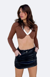 Girls On Film Crop Top